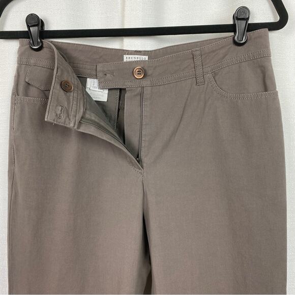 Brunello Cucinelli Brown Trousers - Picture 4 of 13
